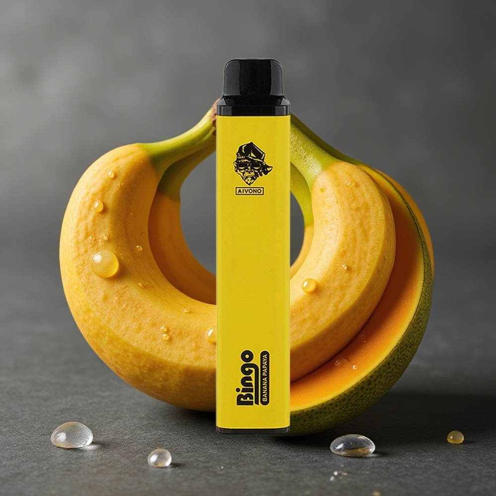 Aivono Aim Bingo 4000 Puffs Banan Papaja