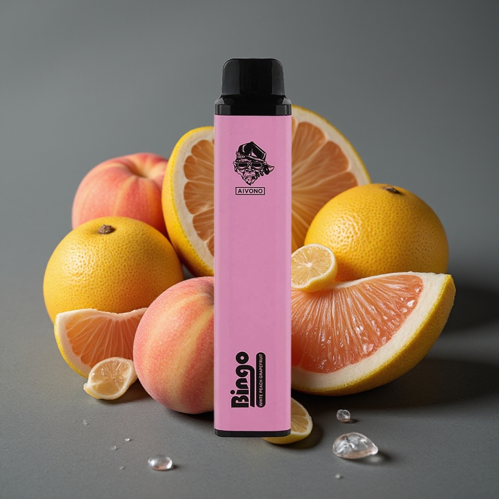 Aivono Aim Bingo 4000 Puffs Belo Breskva Grepfrut