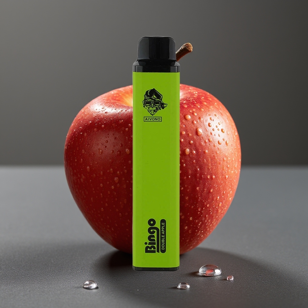 Aivono Aim Bingo 4000 Puffs Dvojno Jabolko