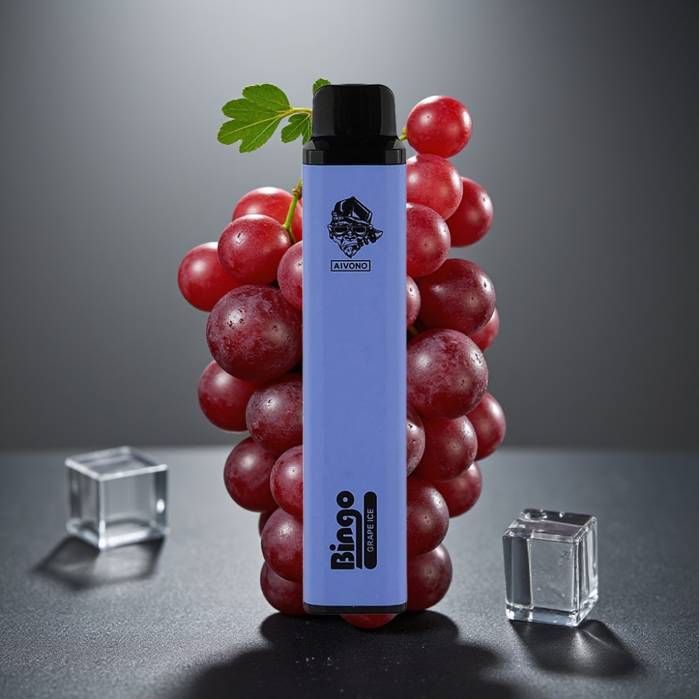 Aivono Aim Bingo 4000 Puffs Enkratna Vape Grozdni Led