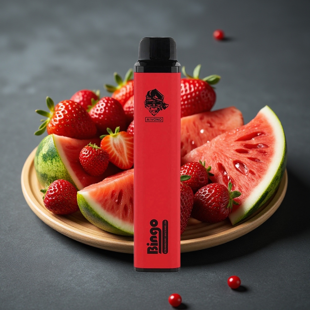 Aivono Aim Bingo 4000 Puffs Enkratna Vape Jagoda Lubenica