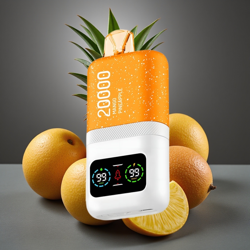 Aivono AIM MAGIC 20000 Puffs Enkratna Vape Mangove Ananas 26ml Dual Mesh Coils