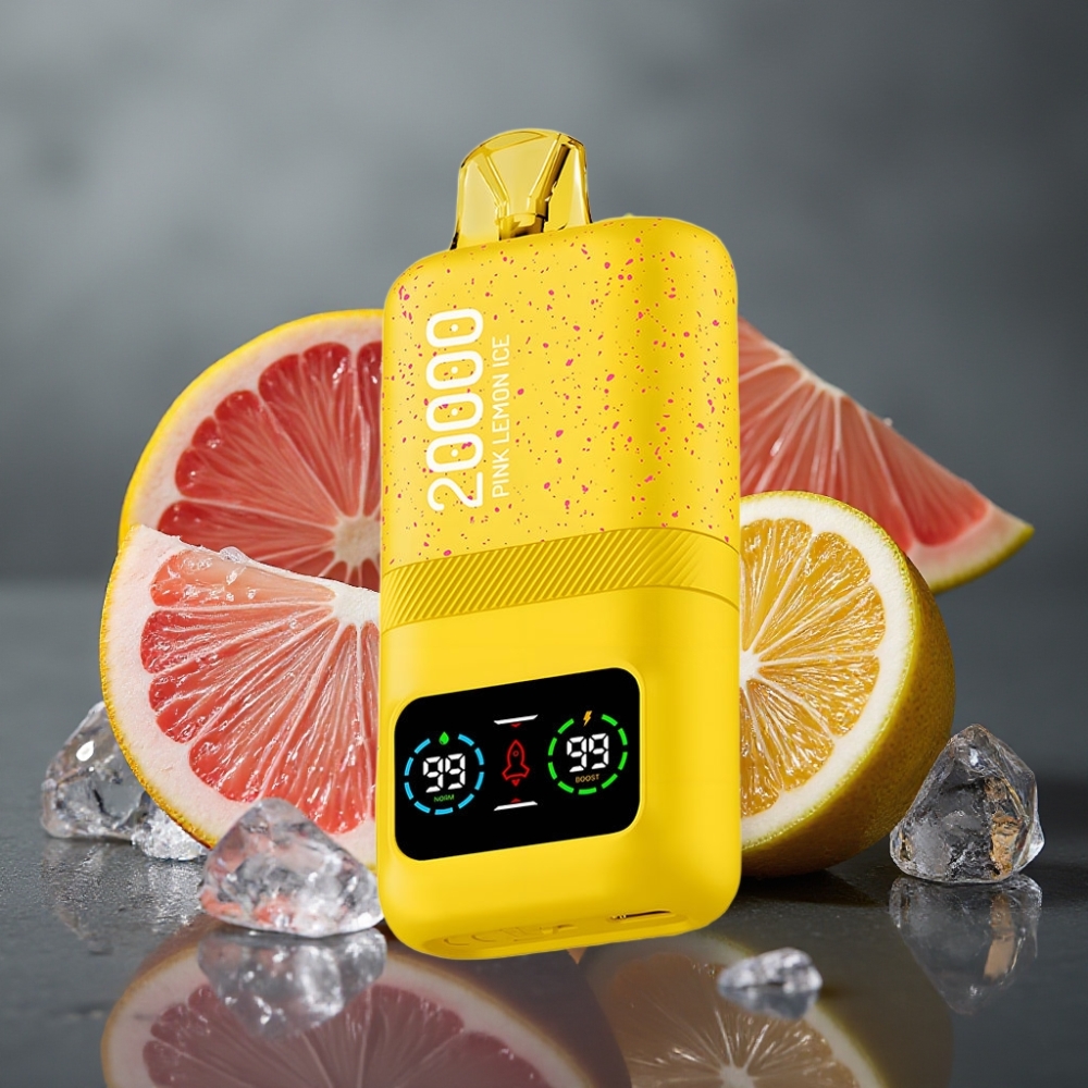 Aivono Aim Magic 20000 Puffs Dispozabilna Vapa Rožnati limonin led 26ml