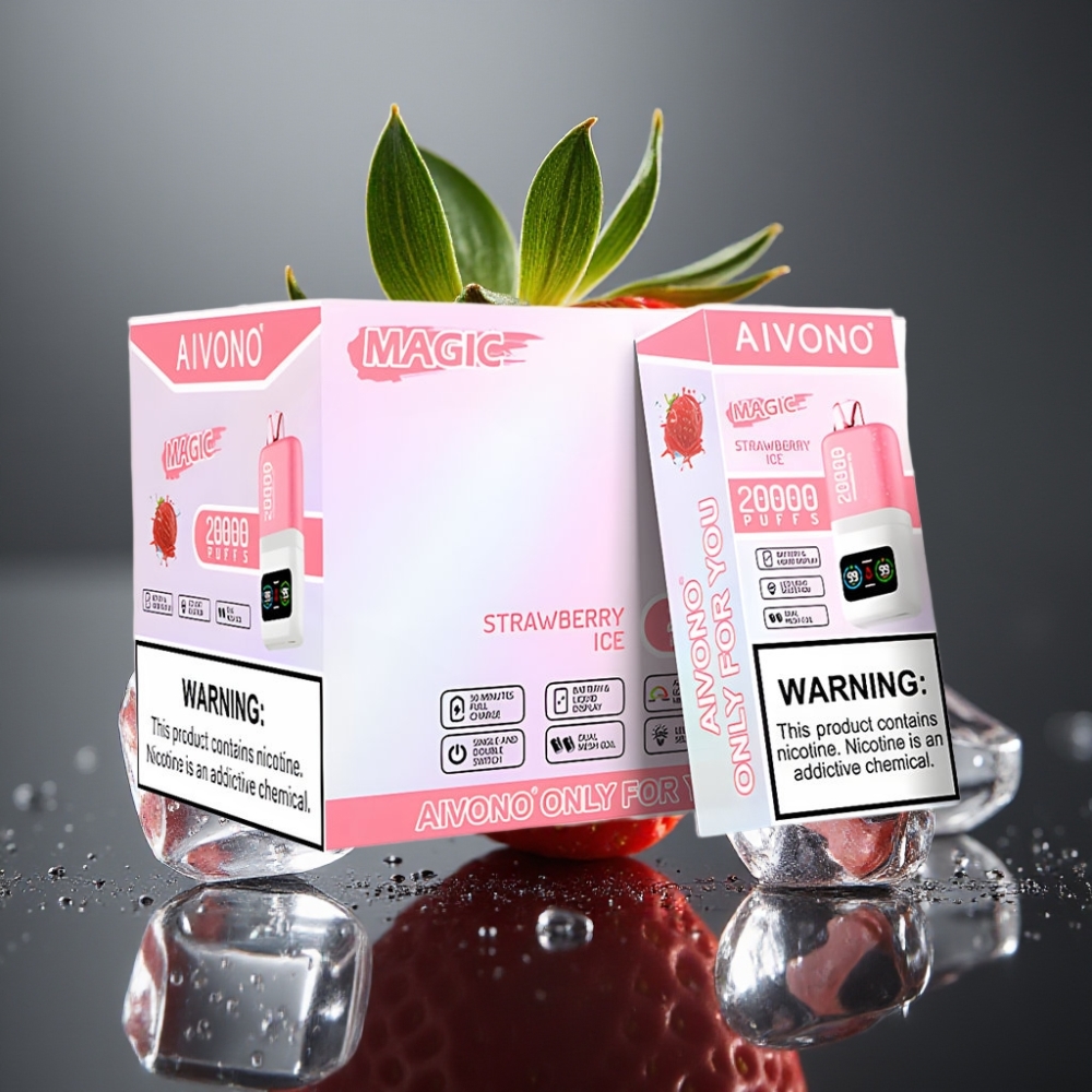 Aivono Aim Magic 20000 Puffs Dispozabilna Vapa jagodni led 26ml