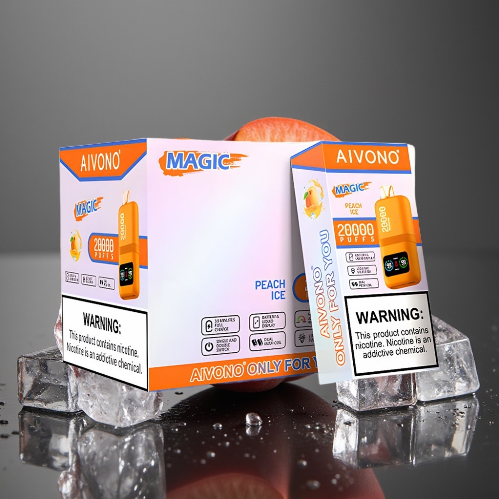 Aivono Aim Magic 20000 Puffs Enkratna Vape Breskev Led 26ml