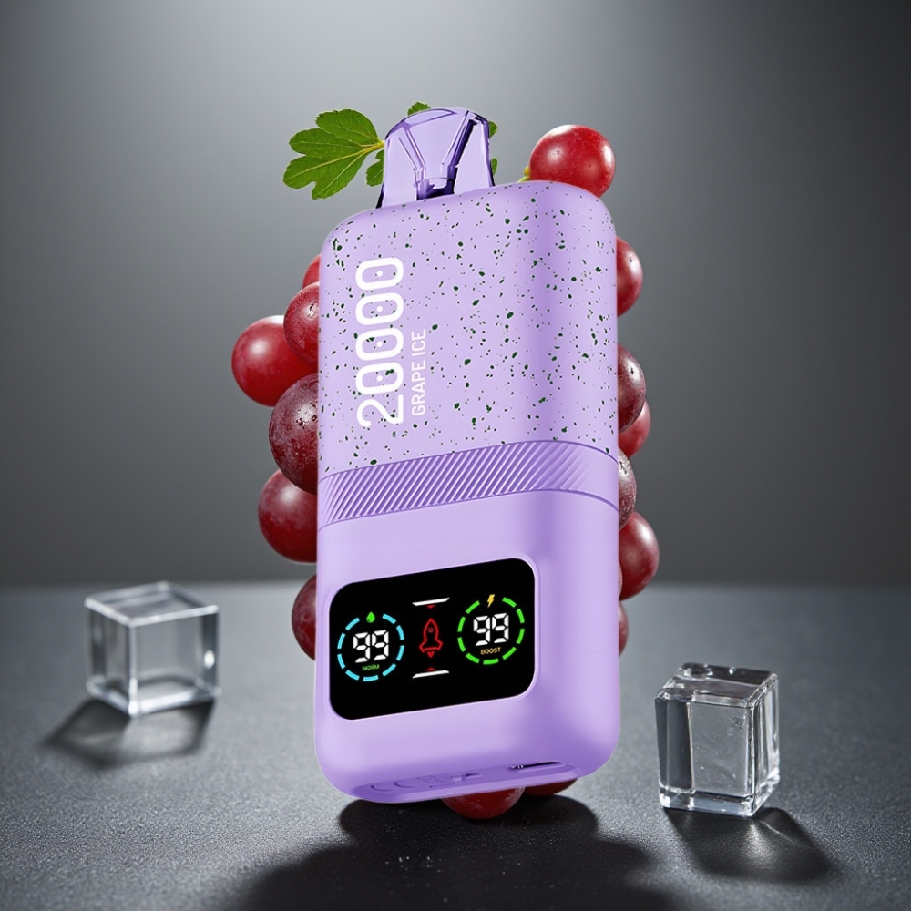 Aivono Aim Magic 20000 Puffs Enkratna Vape Grozdji Led Type-C Polnilna