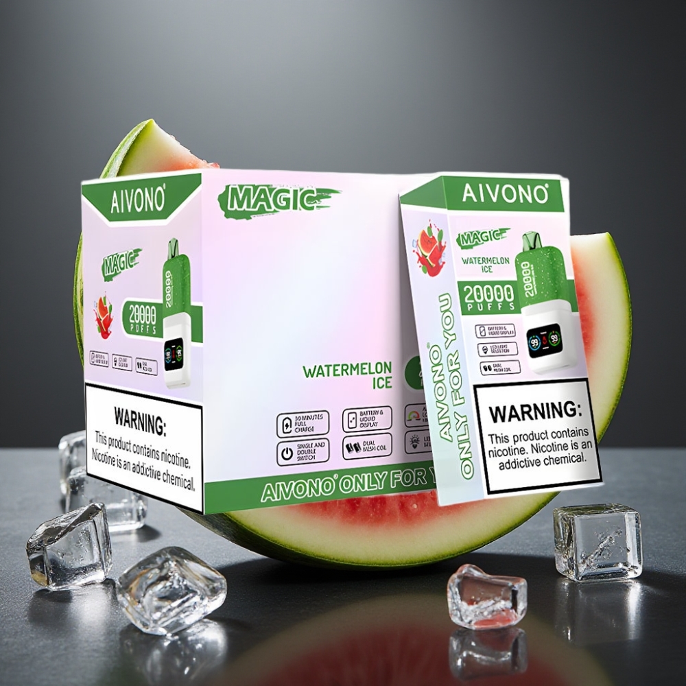 Aivono Aim Magic 20000 Puffs Enkratna Vape Lubenica Led 26ml E-tekočina