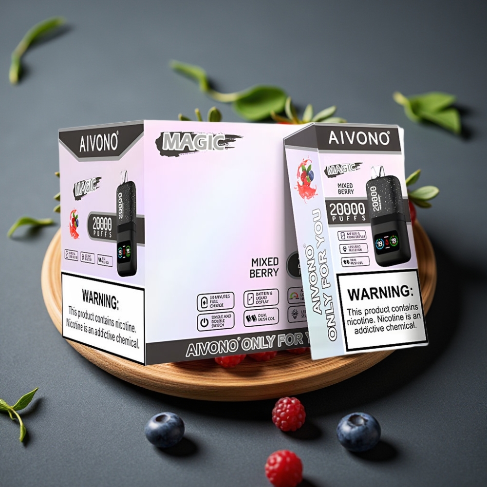 Aivono Aim Magic 20000 Puffs Mehanski Jagodi Dispozabilna Vape