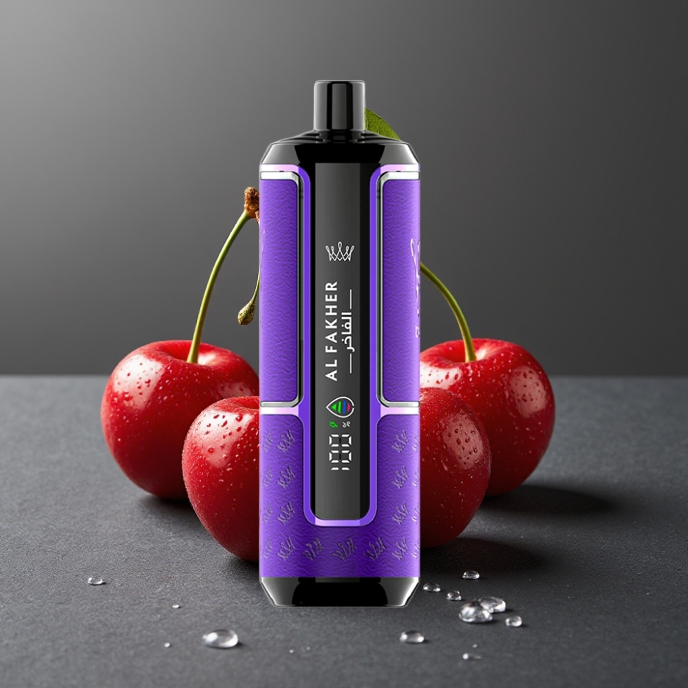 Al Fakher Crown Bar 15K Hypermax Enkratna E-cigareta Cherry Praznik, 22ml, 600mAh