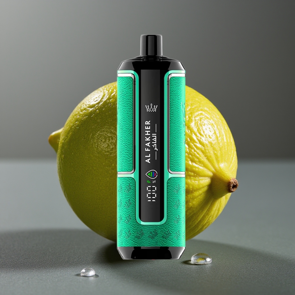 Al Fakher Crown Bar 15K Hypermax Enkratna E-cigareta Kit Limeta Lime 22ml