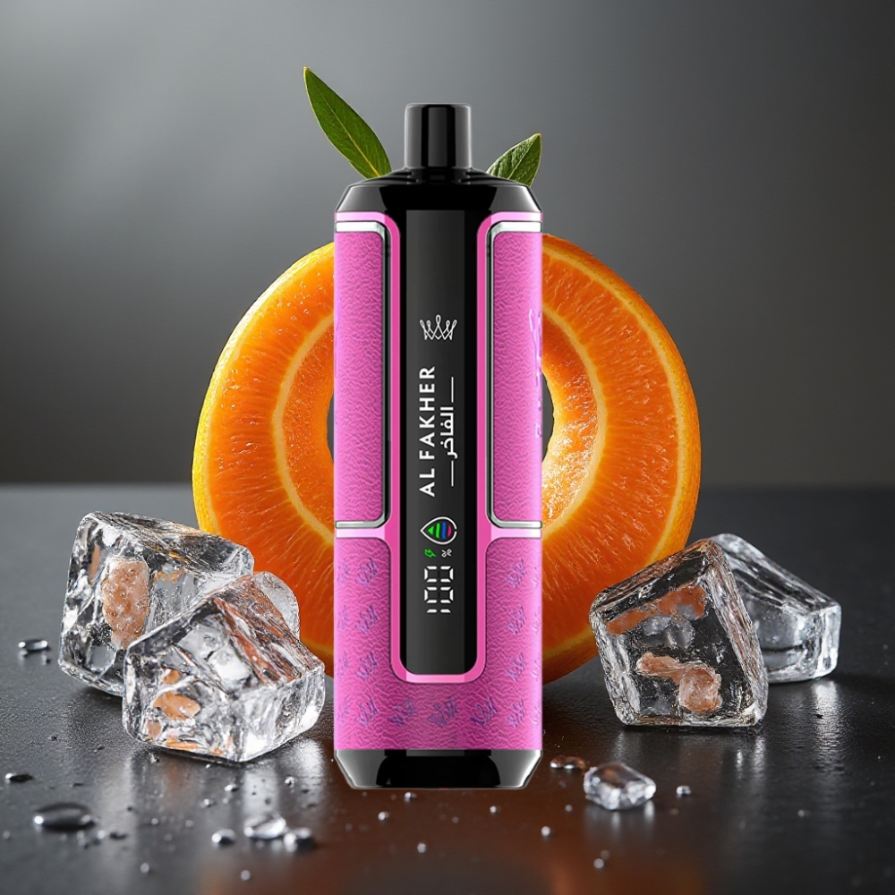 Al Fakher Crown Bar 15K Hypermax Enkratna Vape Naprava Leden Veter 22ml