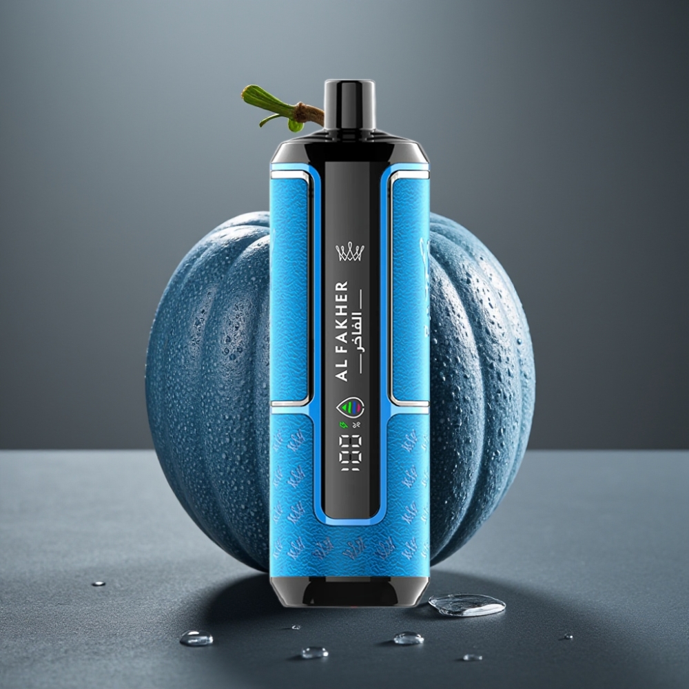 Al Fakher Crown Bar 15K Hypermax Enkratna Vape Naprava Modri Ocean, 22ml