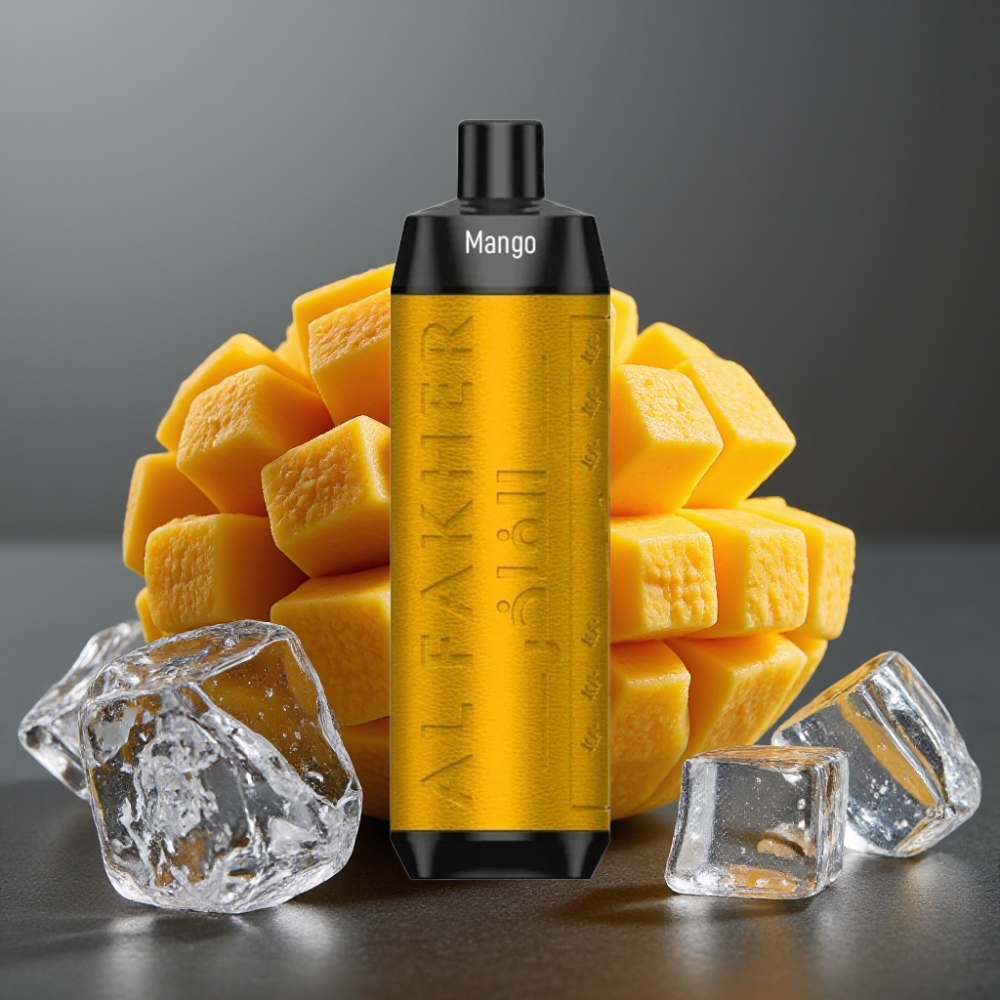 Al Fakher Crown Bar 8000 Crystal Enkratna Vapa Mango Led z 600mah Baterijo