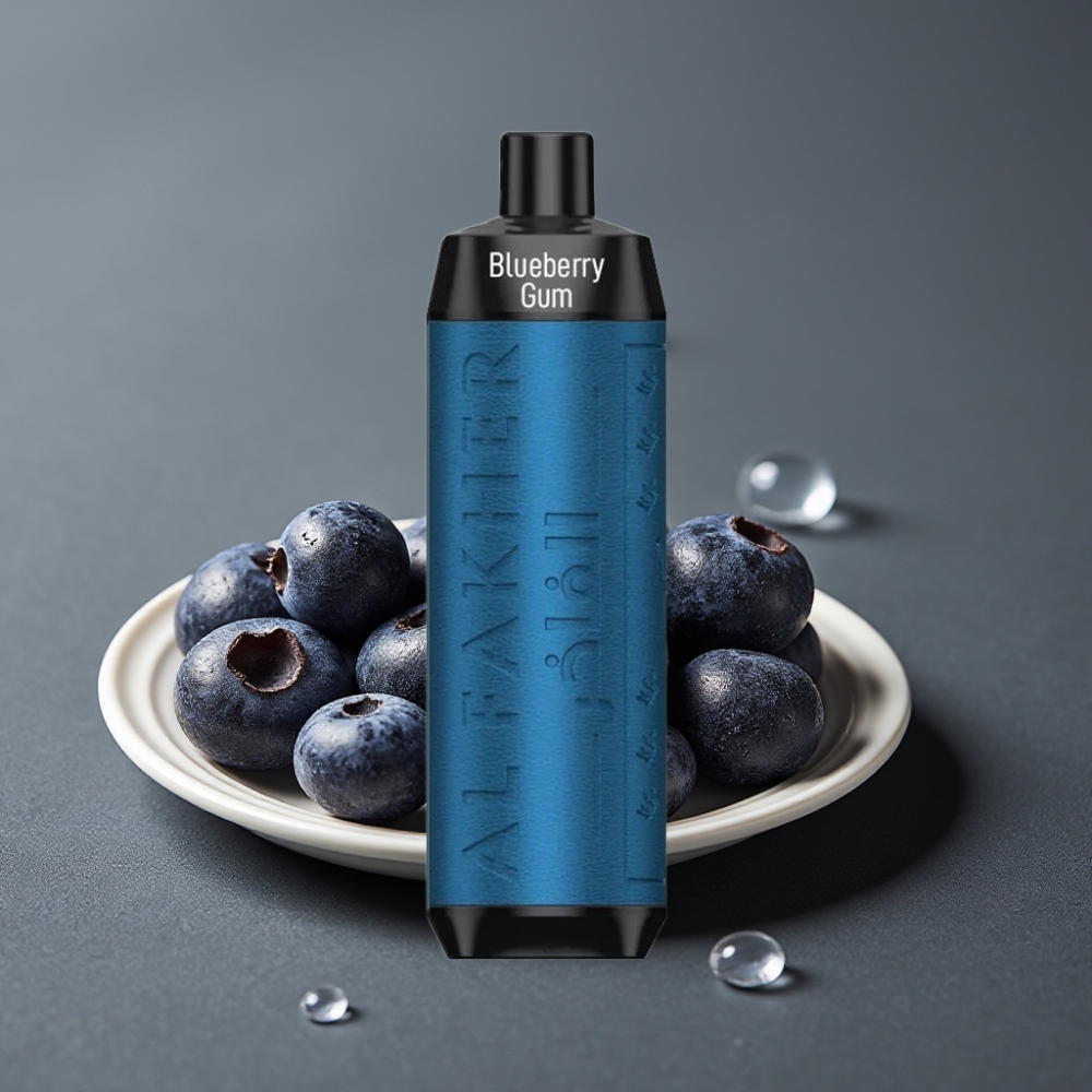 Al Fakher Crown Bar 8000 Crystal Enkratna Vape Borovnica Žvečilni Gumi 18ml 5mg