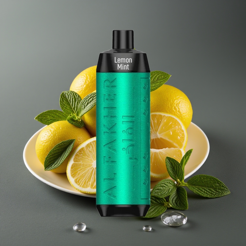 Al Fakher Crown Bar 8000 Crystal Enkratna Vape Limeta Meta