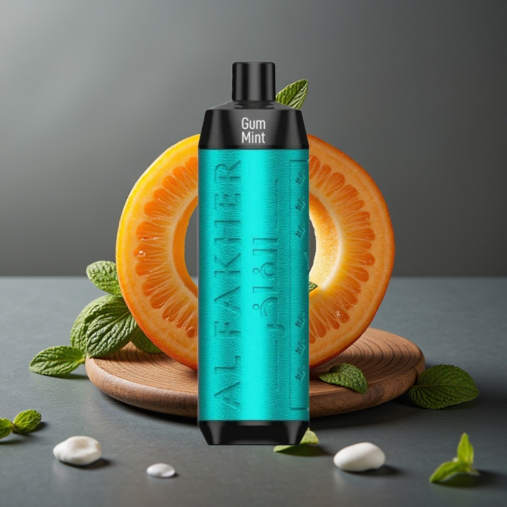 Al Fakher Crown Bar 8000 Crystal Enkratna Vape Mentol Gumi