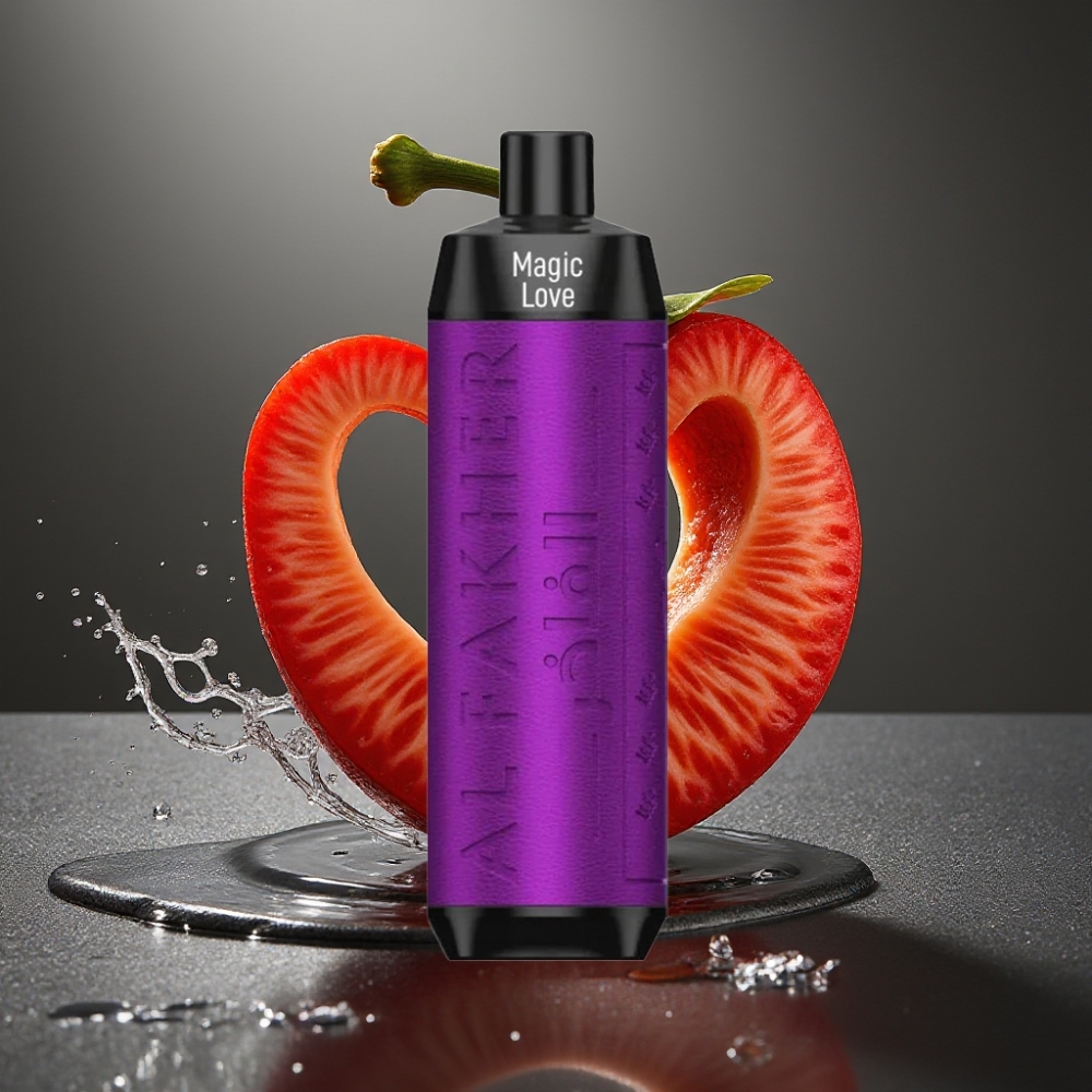 Al Fakher Crown Bar 8000 Crystal Enkratna Vape Čarobna Ljubezen z 18ml e-tekočine