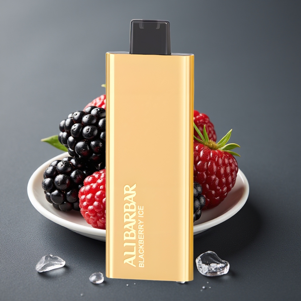 Alibarbar Pandora 7000 Puffs Enkratna Vape Borovnični Led z 17 ml e-tekočine