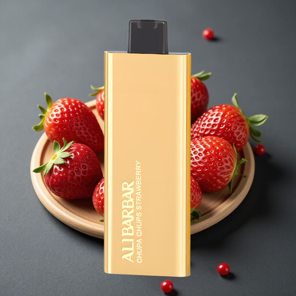 Alibarbar Pandora 7000 Puffs Enkratna Vape Chupa Chups Jagoda