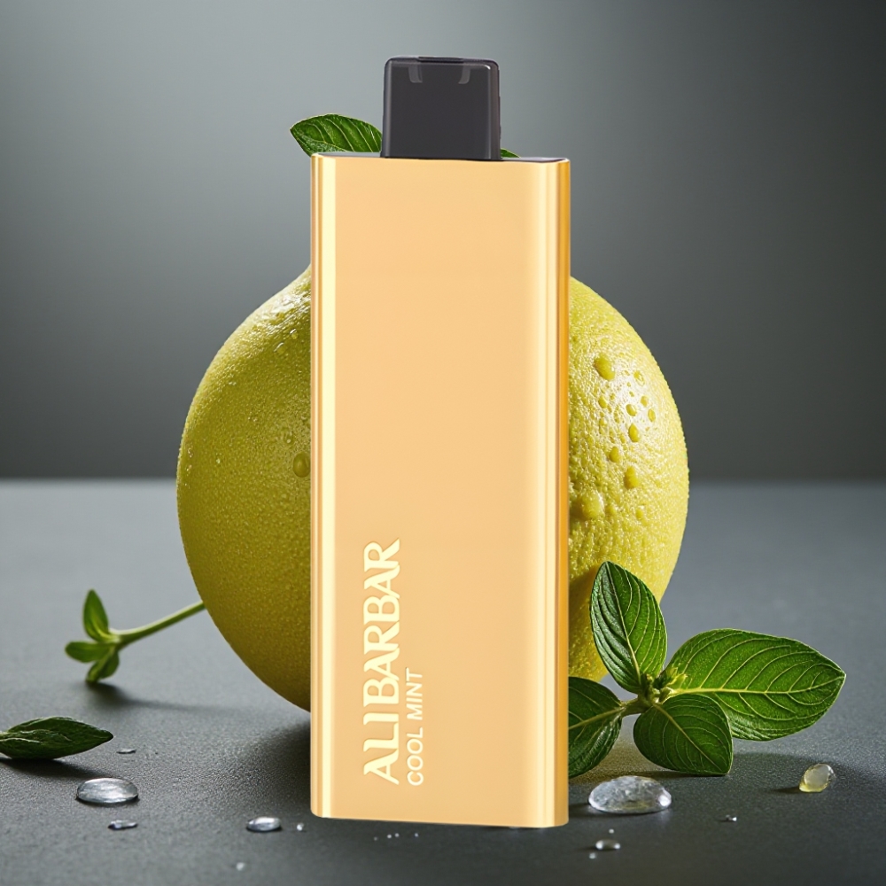 Alibarbar Pandora 7000 Puffs Enkratna Vape Hladna Meta 17 ml