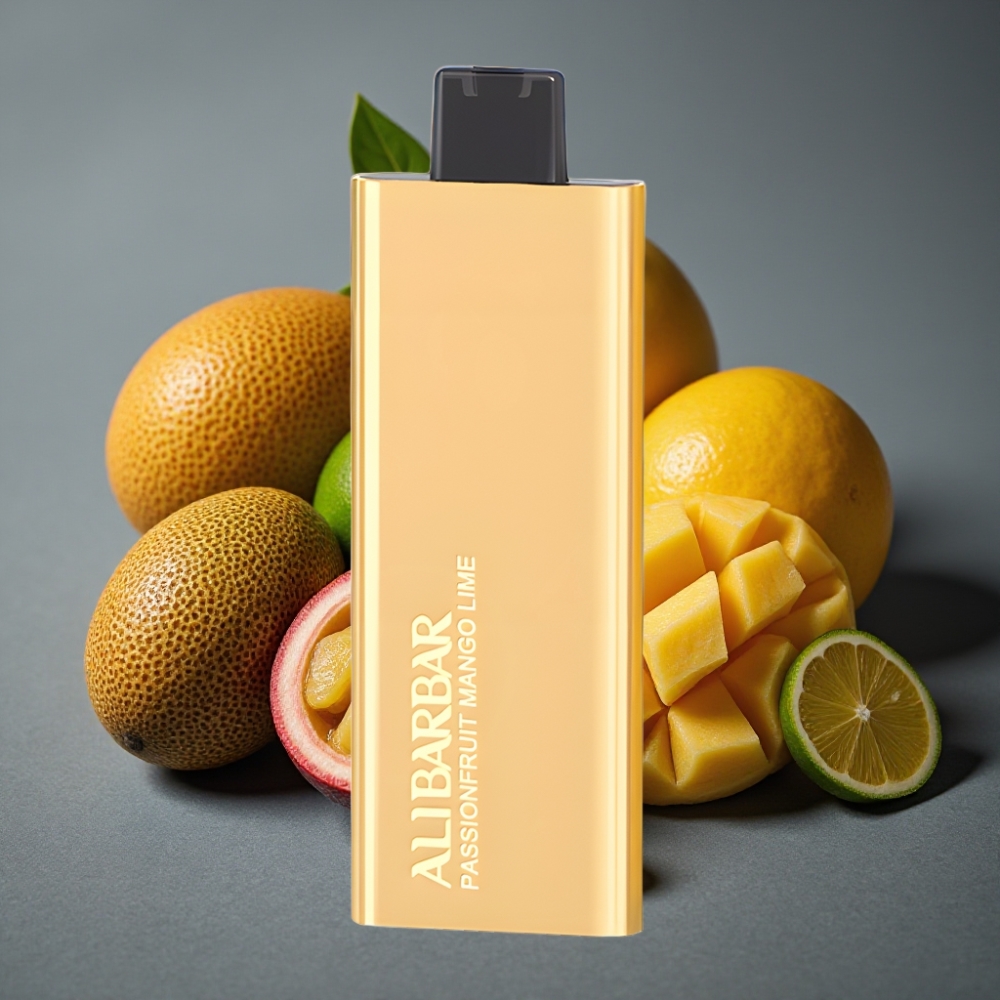 Alibarbar Pandora 7000 Puffs Enkratna Vape Pasijonasti Mango Apelsina