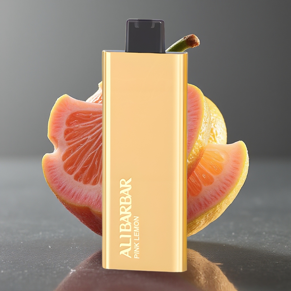 Alibarbar Pandora 7000 Puffs Enkratna Vape Roza Limona