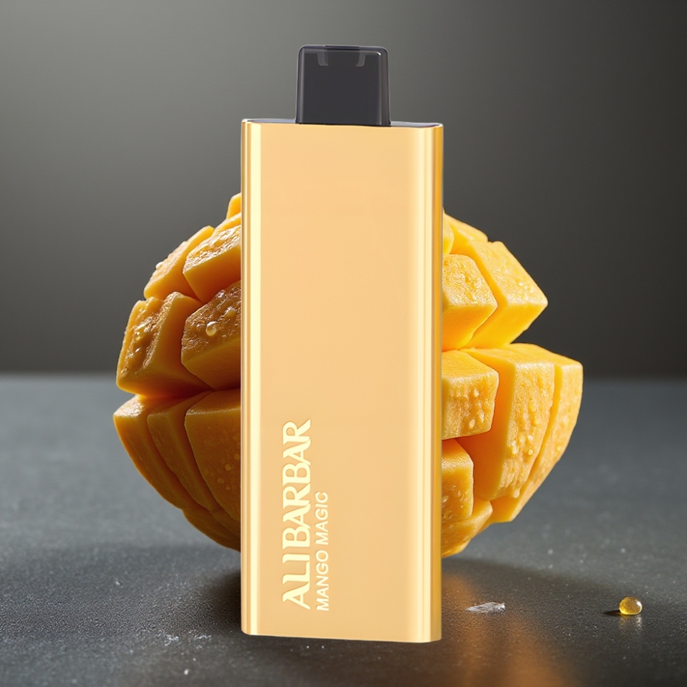 Alibarbar Pandora 7000 Puffs Enkratna Vape Čarobni Mango 17 ml