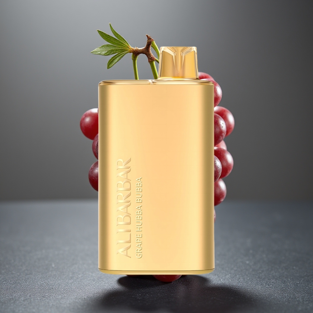 Alibarbar Rich 8000 Puffs Enkratna Vape Grozd Hubba Bubba 2000 mAh