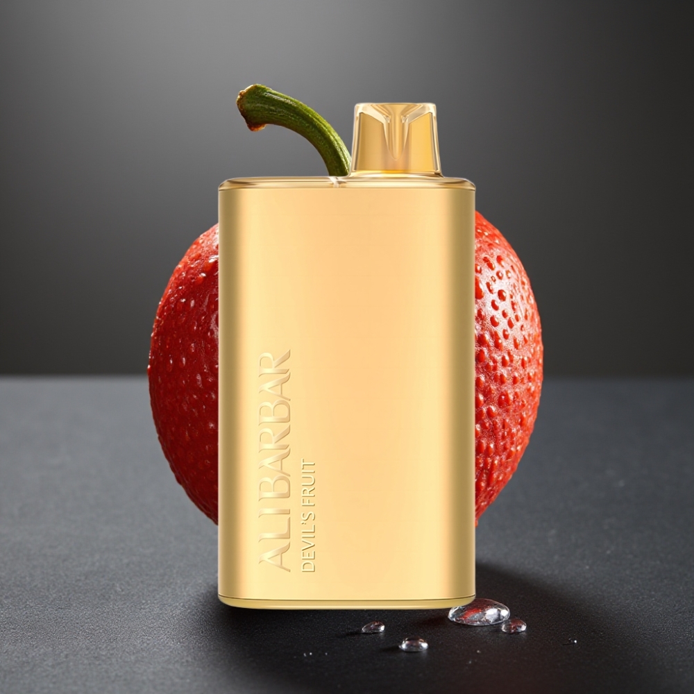 Alibarbar Rich 8000 Puffs Enkratna Vape Hudičevo Sadje 20ml 8000 Pufov