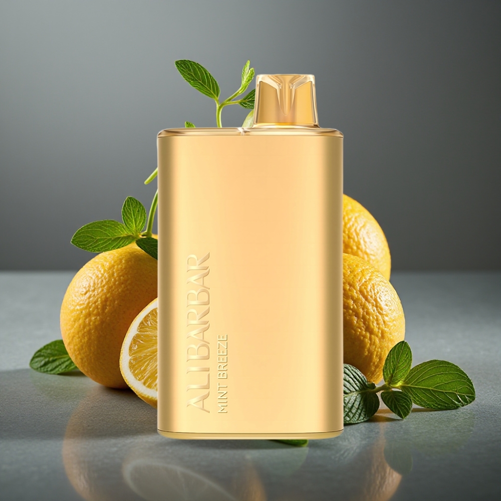 Alibarbar Rich 8000 Puffs Enkratna Vape Sveži Vetrič