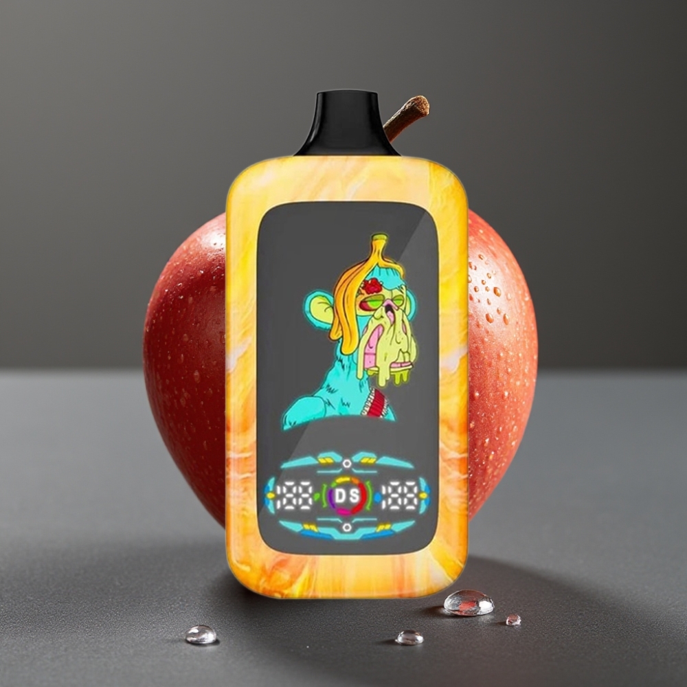 Fumot Digital Monkey 40000 Enkratna Vape Dvojno Jabolko Dual Mesh Coil 850 MAH