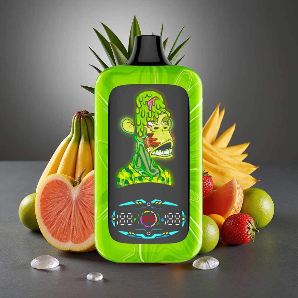 Fumot Digital Monkey 40000 Enkratna Vape Tropska Mavrična Eksplozija