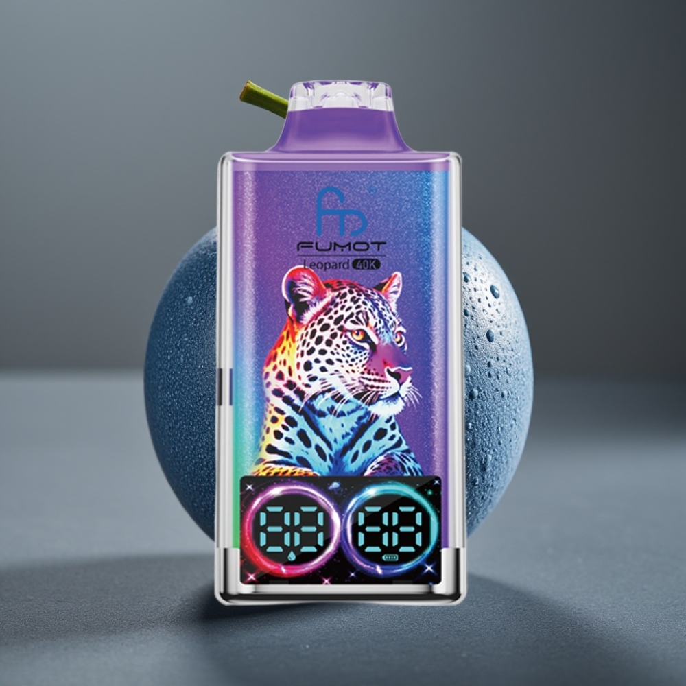 Fumot Leopard 40K Puffs Enkratna Vape Moj Modri z 5% Nikotina in 700mAh Baterijo