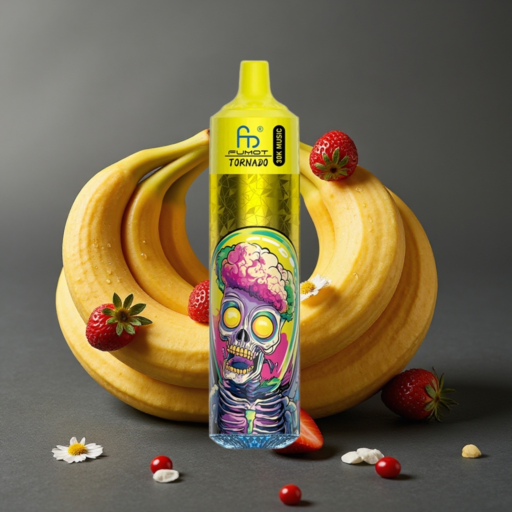 Fumot RandM Tornado 30000 Puffs 30mL Bananica Jagoda