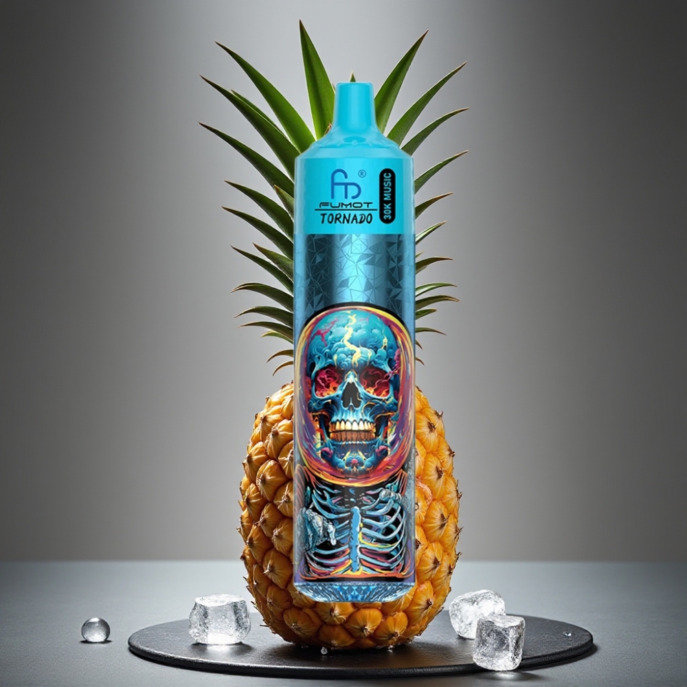 Fumot RandM Tornado 30000 Puffs Ananas Ledena Dispozabilna Vapa 30mL 5%