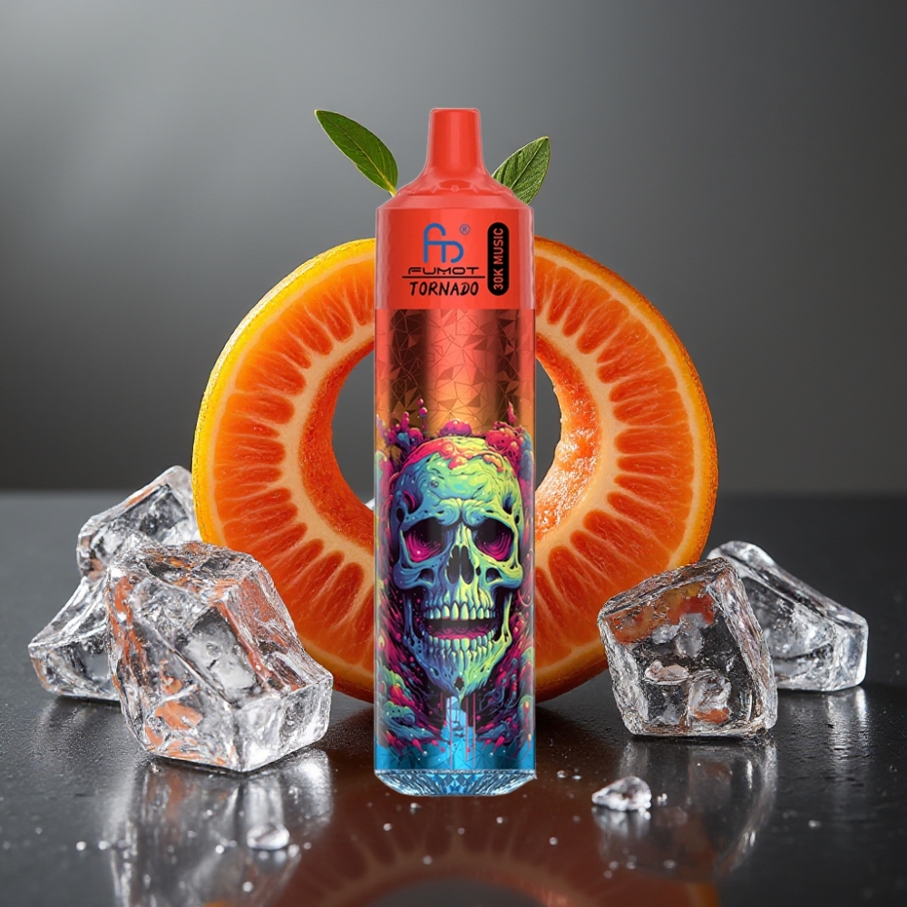 Fumot RandM Tornado 30000 Puffs Sodoča Led (Lush Ice) 30mL 5%