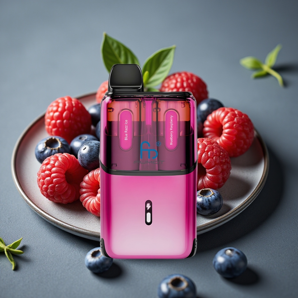 Fumot Ultra T32000 Enkratna Vap Modra Malina Led - Borovnica Malina