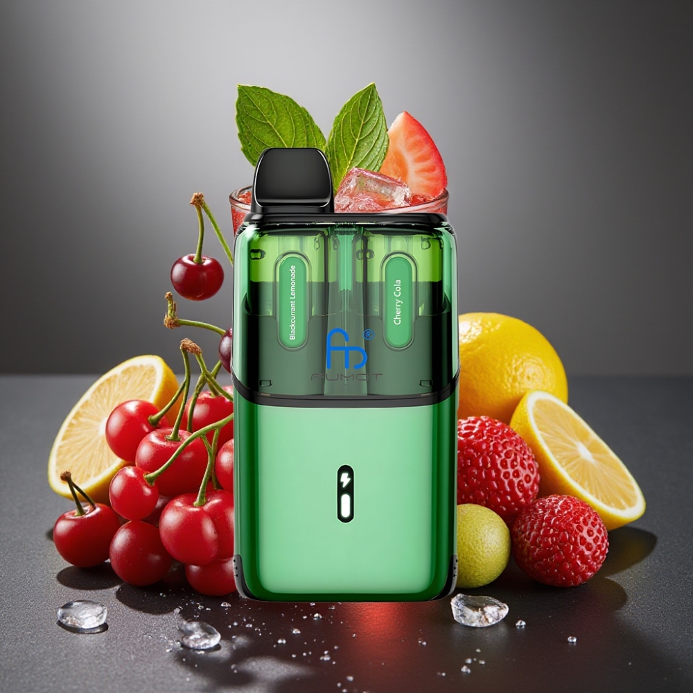 Fumot Ultra T32000 Enkratna Vape Črni ribez limonada - Češnjeva kola 800mAh