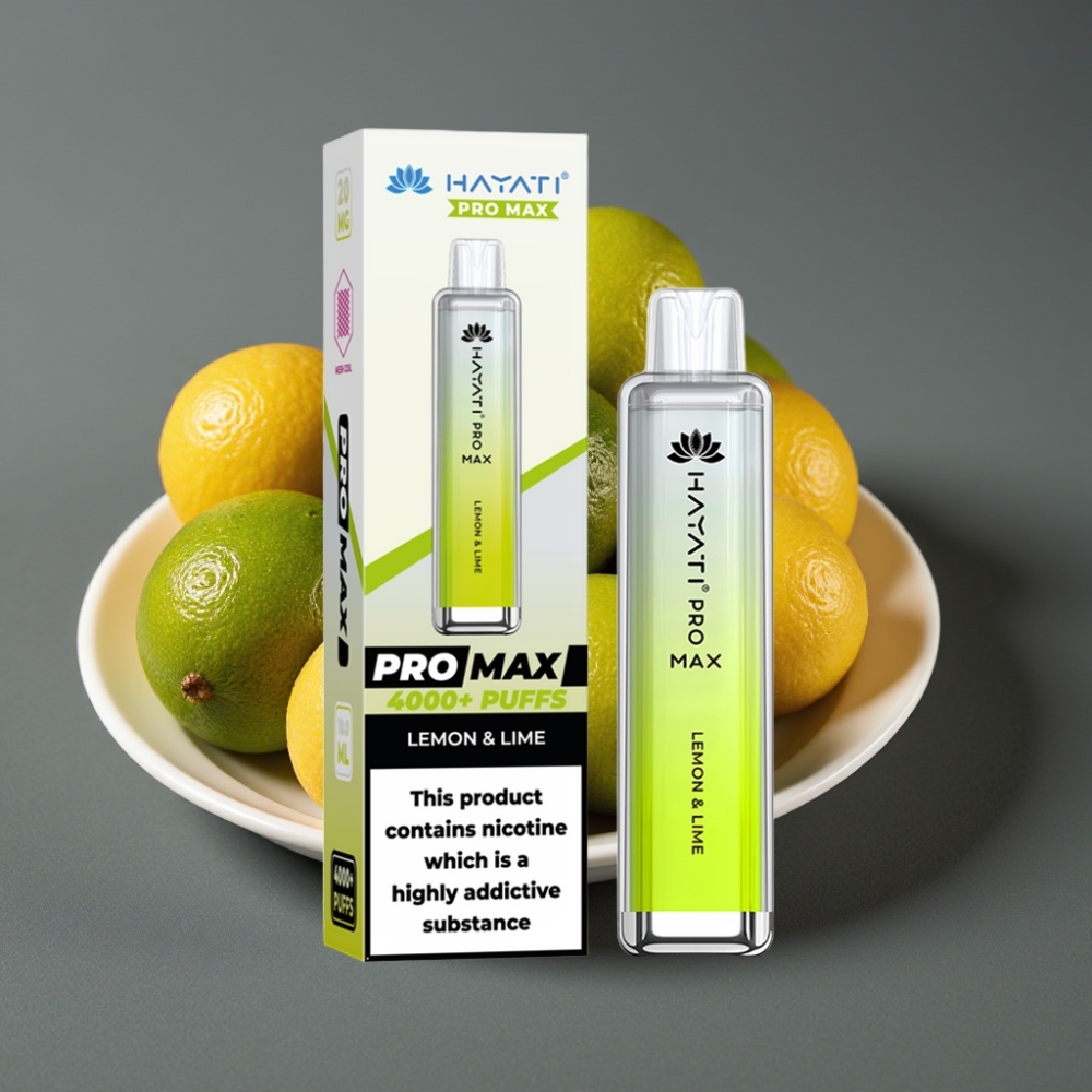 Hayati Pro Max 4000 Puffs Enkratna Vape Limona & Limeta