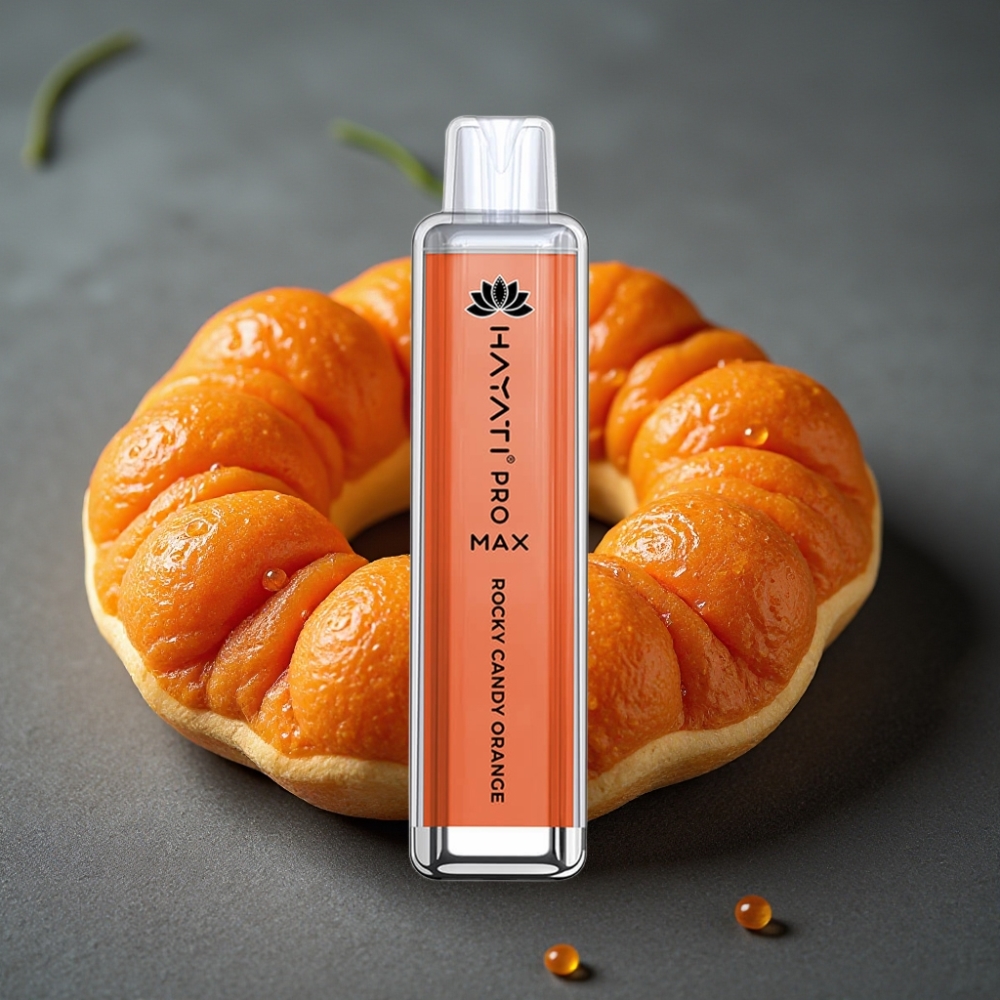Hayati Pro Max 4000 Puffs Enkratna Vape Sladkorna Mandarina