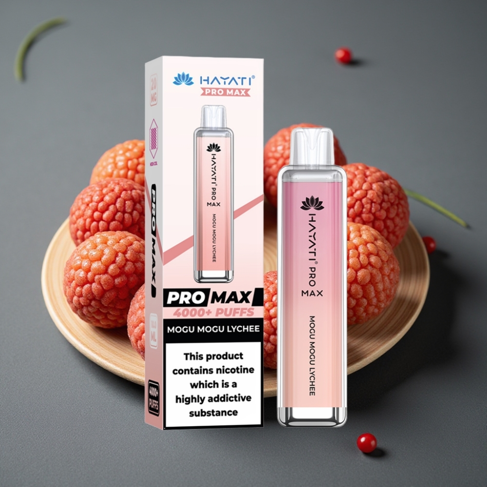 Hayati Pro Max 4000 Pufi Enkratna Vape Mogu Mogu Liči