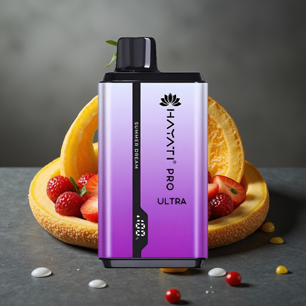 Hayati Pro Ultra 15000 Puffs Enkratna Vape Poletna Sanja