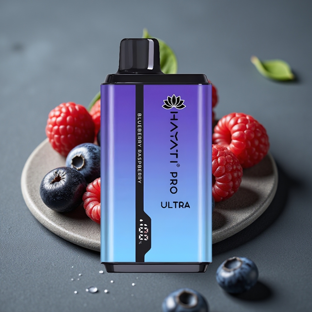 Hayati Pro Ultra 15000 Puffs Zaporni Vape Borovnica Malina