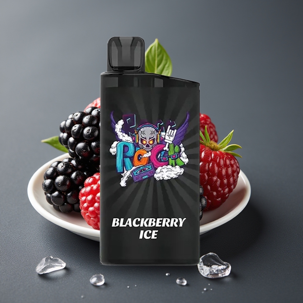 IGET Bar 3500 Puffs Enkratna Vape Borovnični Led z 1,2 Ohm Mesh Coil