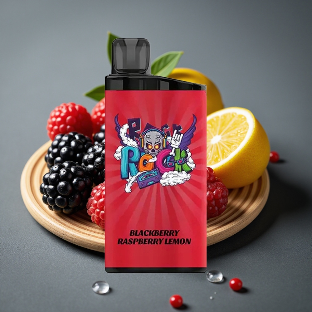 IGET Bar 3500 Puffs Enkratna Vape Borovnica Malina Limona 1400 mAh