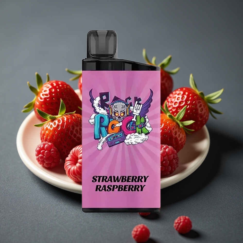 IGET Bar 3500 Puffs Enkratna Vape Jagoda Malina