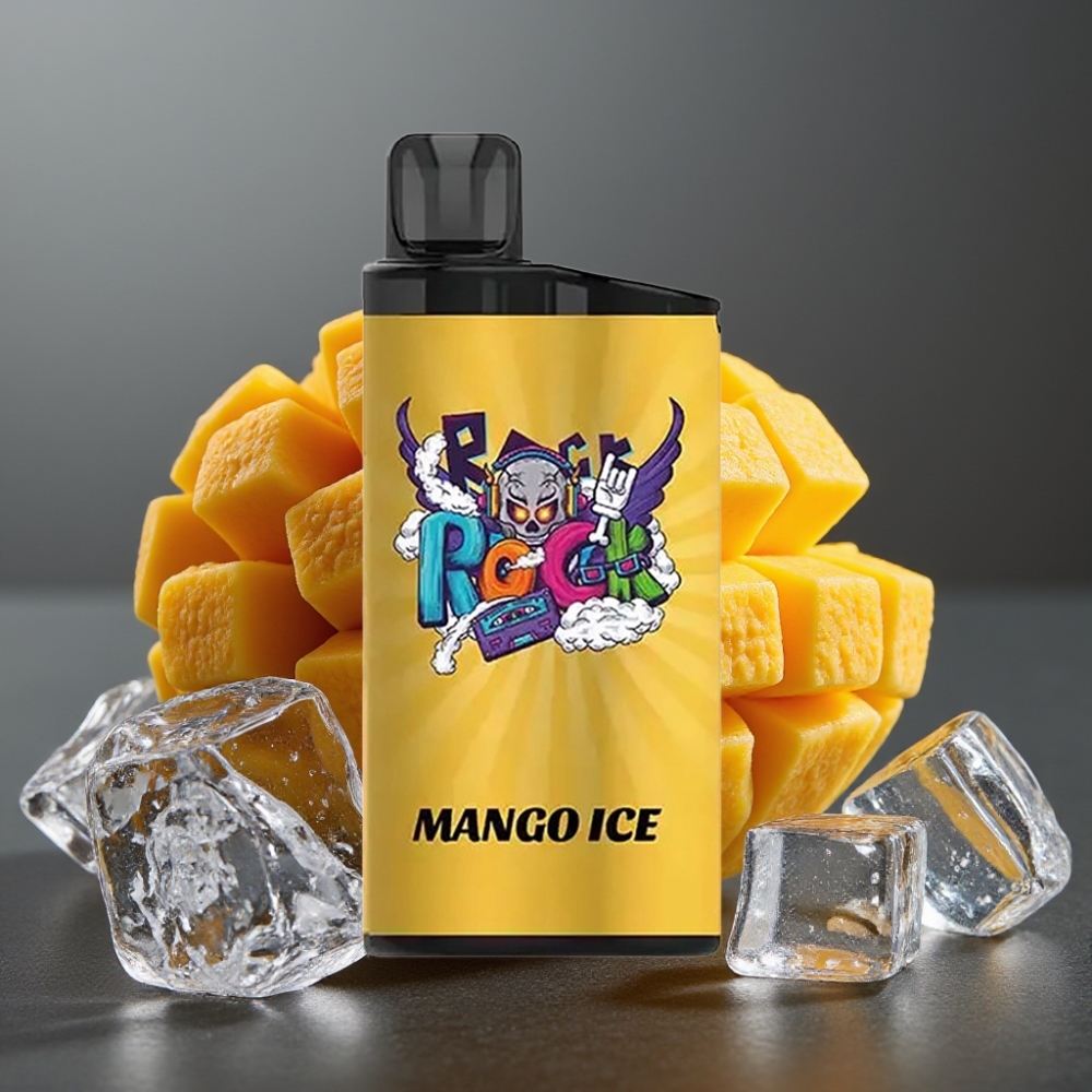 IGET Bar 3500 Puffs Enkratna Vape Mangov Led z 1400 mAh baterijo