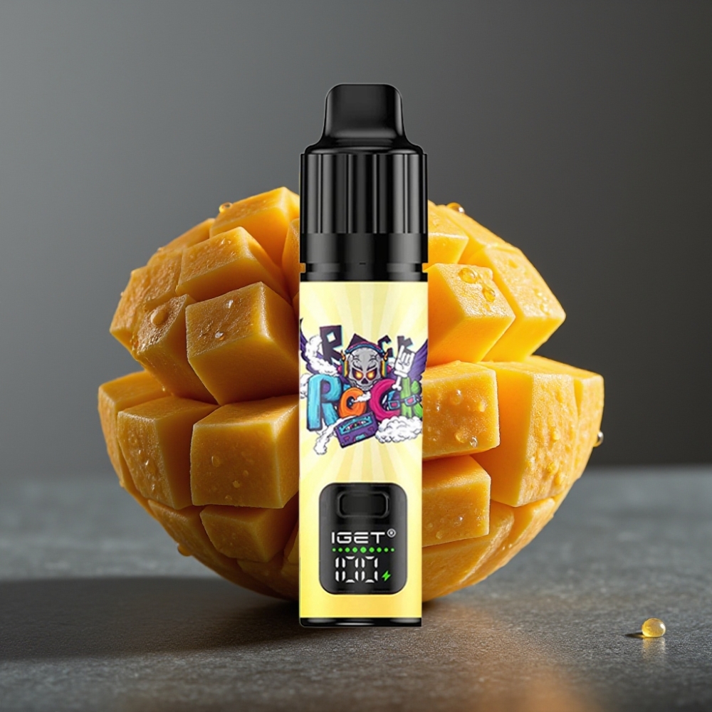 IGET BAR PLUS S3 POD 10000 Puffs Enkratna Vapa Mango Pošast 950 mAh