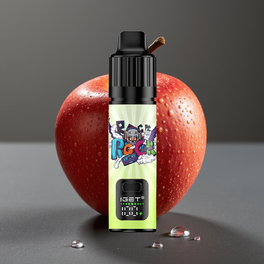 IGET BAR PLUS S3 POD 10000 Pufi Enkratna Vape Dvojno Jabolko 18 ml