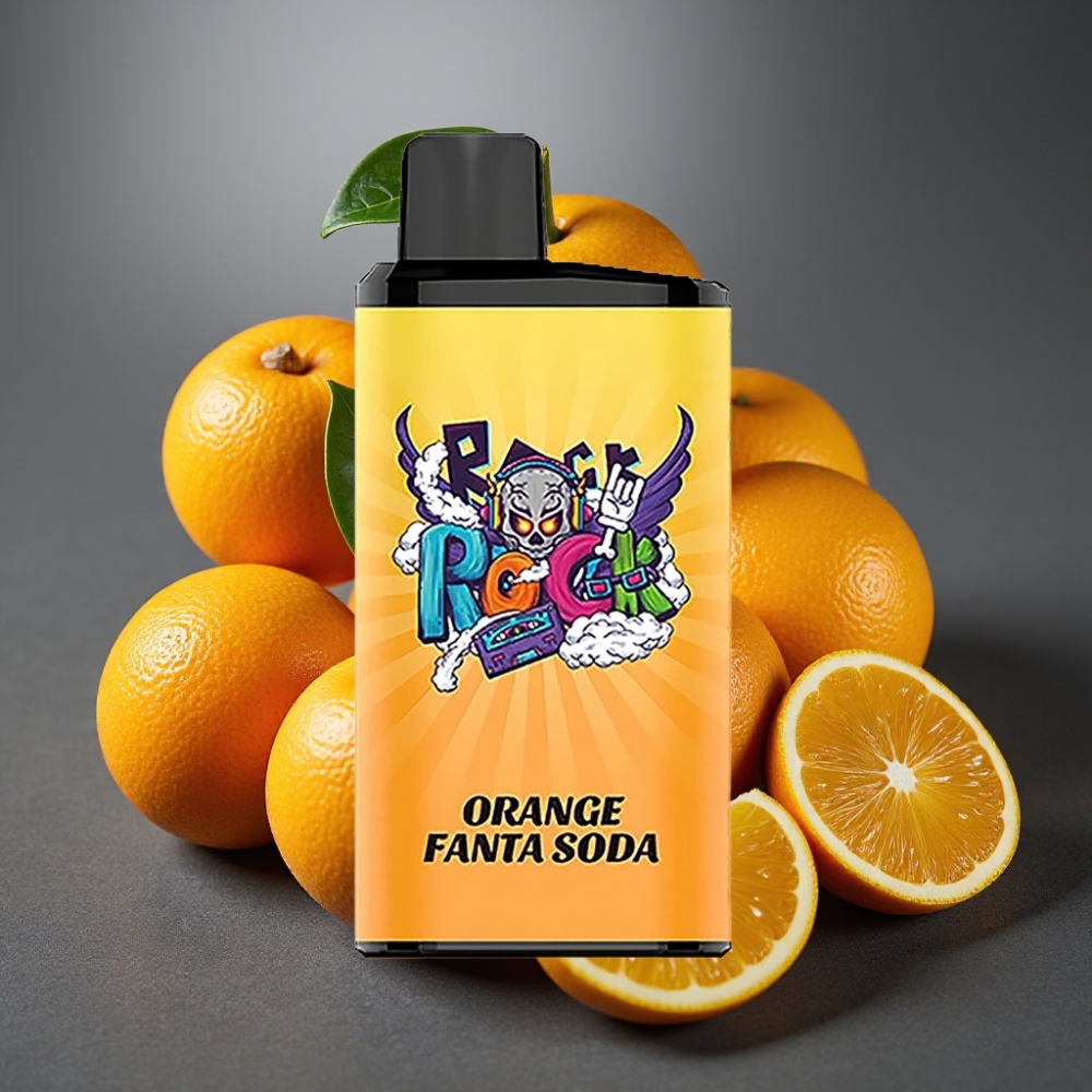 IGET Bar Pro 10000 Puffs Enkratna Vapa Oranžna Fanta Soda 2000 mAh